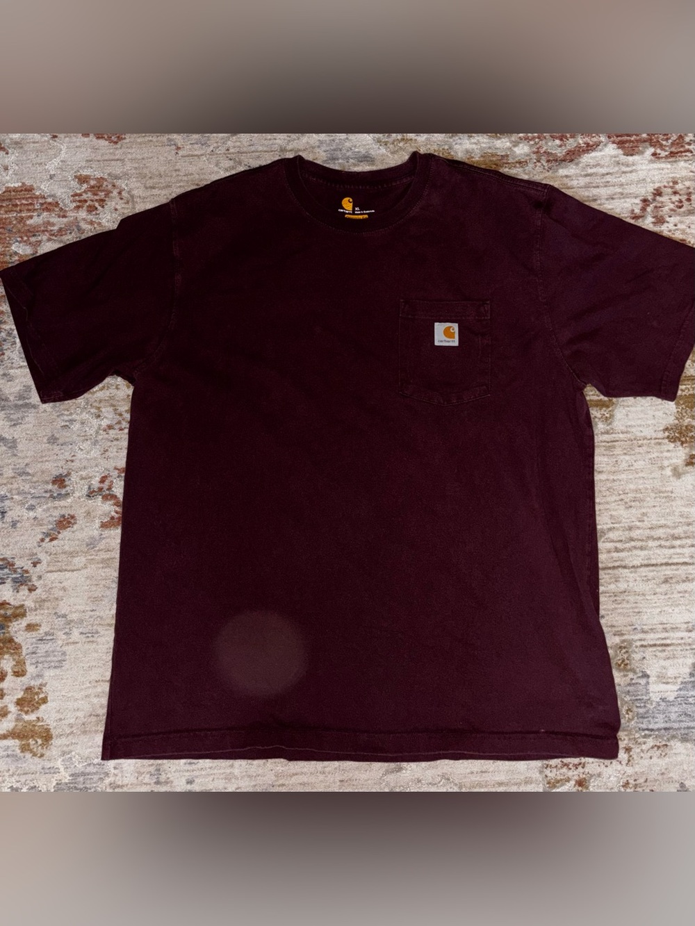 Men’s Burgundy Carhartt Shirt